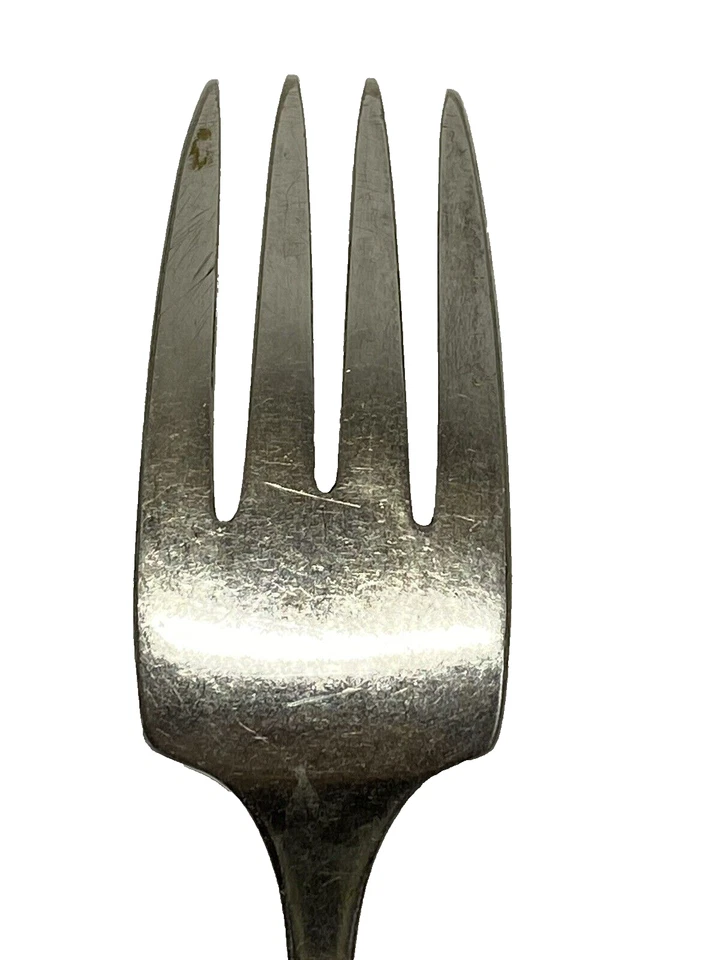 Sheraton 1910 by Community Plate Antique Silver Plate Salad Fork 6 1/4 Inches - Image 4 of 4