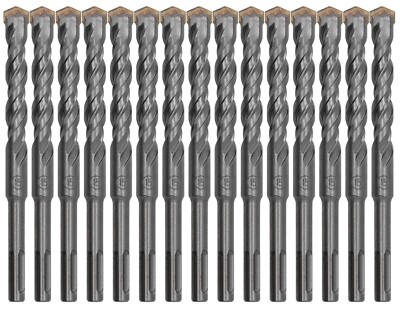 SDS-Plus Hammer Drill Bit 15Pcs Set Carbide Tip Masonry Concrere Rock Drill Bit