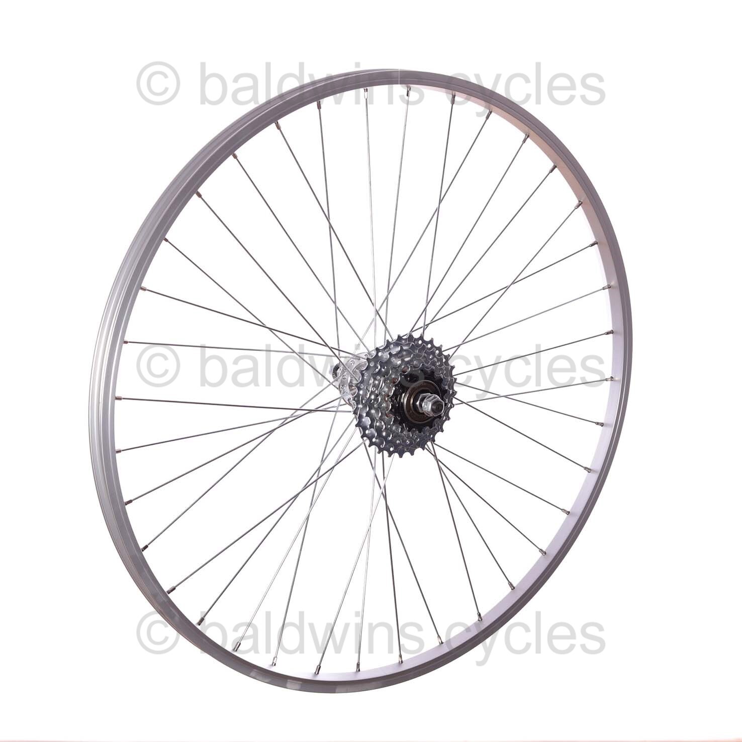 26 " Alloy REAR Mountain Bike Wheel & 5 SPEED FREEWHEEL Bicycle MTB (R