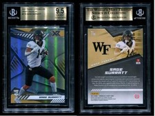 SAGE SURRATT 2021 CHRONICLES DRAFT PICKS XR #178  BGS 9.5