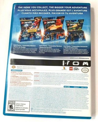 Wii Lego Dimensions Lego themed action adventure platform crossover game - Picture 3 of 3