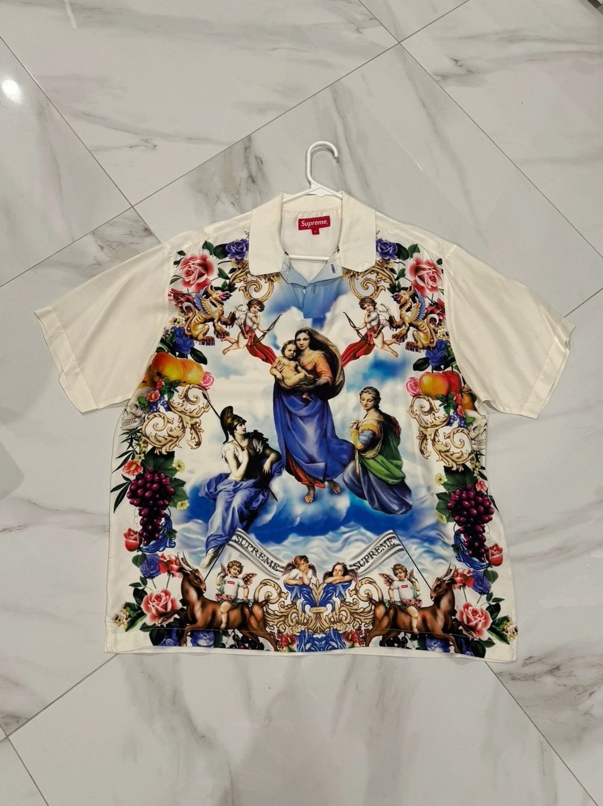 Chemise en soie suprême grande taille