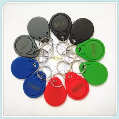 100pcs 125KHz Keycards Prox Card 26-Bit H10301 key fob Program Facility Code