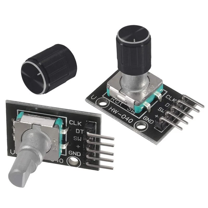 360° Rotary Encoder Module KY-040 Brick Sensor Clickable Switch Arduino ARM PIC - Image 2 of 4