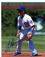 LOGAN  WATKINS  FIELDING   CHICAGO  CUBS   SIGNED  AUTOGRAPHED 8X10  PHOTO