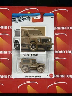 Land Rover Defender 90 5/6 2026 Hot Wheels Pantone Silver Series Mix B