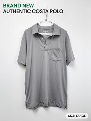[FQA400703-2A8] MENS COSTA SHORT SLEEVE VOYAGER POLO
