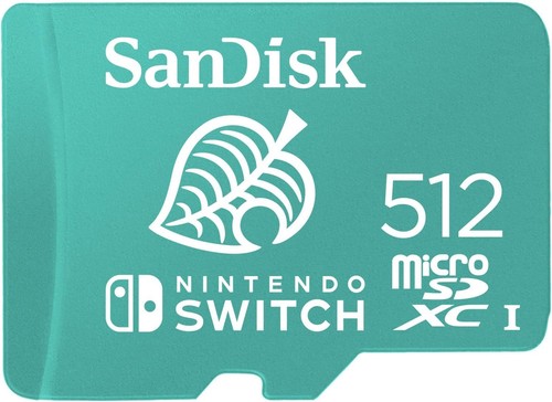 SANDISK 512GB microSDXC Card | Licensed for Nintendo Switch