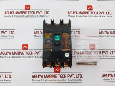 FUJI SA53B Molded Case Circuit Breaker 3P 50A 41-21742 AC220V 10KA AC 690V 8KV