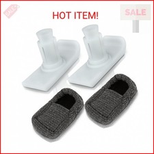 Vive Walker Ski Glides  Covers 4 PCS - Tennis Ball Accessories Sliders for Seni