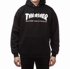 Thrasher Magazine Men's Medium Cotton Pullover Hoodie Skate Mag Logo Size Small