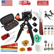 Garden Grafting Tool Kits, 2 in 1 Pruning Tools Including Grafting Knife Repl...