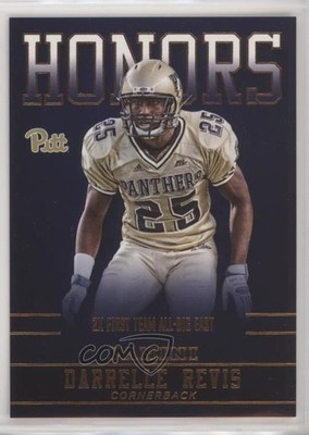 2016 Panini Pitt Panthers Honors Darrelle Revis #DR-PIT HOF 0c2