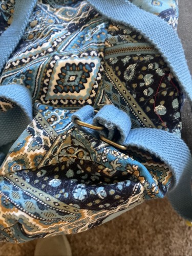 Hollister Mini Backpack Floral Vera Bradley Soft Ribbed Casual Retro - Picture 9 of 10