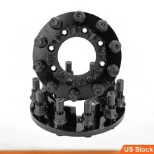 2pc Rear 8x165 Mm To 10 Lug Hub Centric Wheel Adapter For25003500sliverado