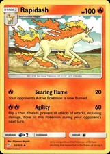 Rapidash - Team Up 18/181 - LP - Pokemon