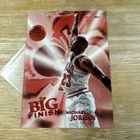 1996-97 NBAHOOPS Michael Jordan the BIG FINISH Chicago Bulls Card No. 176