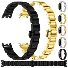 Metal Strap Stainless Steel Wristband for Xiaomi Mi Band 8/8NFC/9/9NFC/10/10NFC