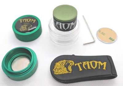 TAOM MAGNETISCHER GRÜNER KREIDEHALTER & TAOM ORIGINAL GRÜN V10 PRO KREIDE & KOSTENLOSER VERSAND