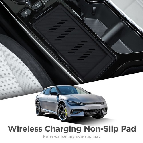 Silica Gel Non Slip Pad for Kia EV6 Wireless Charging Mat and Organizer - Picture 7 of 8