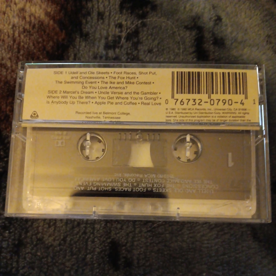 Jerry Clower The Ledbetter Olympics Comedy Cassette Album 1C23 Foto 2 de 3