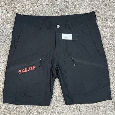 Sail Racing Bowman Technical Shorts Men s Large Carbon Black