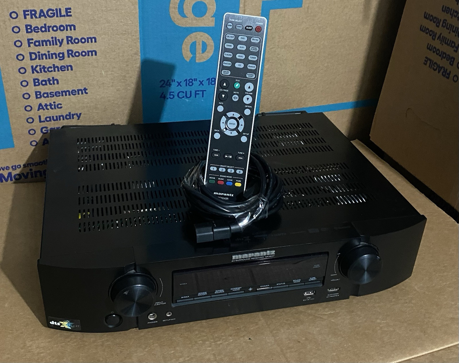 Marantz NR1607 Ultra HD 7.2 Channel Network A/v Surround Receiver