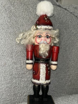 Susan Milford Nutcracker 1990 SANTA CLAUS Pipe Signed Ltd Edition 463/5000 Read