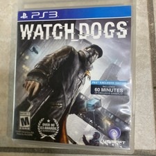 Watch Dogs Sony PlayStation 3 PS3 Exclusive Edition No Manual Tested& Working