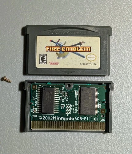 Fire Emblem (Nintendo Game Boy Advance GBA, 2003) Authentic - Cartridge Only