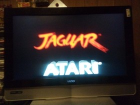 Atari Jaguar Console w/ OEM Controller & Sega OEM 3025-1 power supply & 2 games!