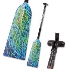 Hornet Watersports Dragon Boat Paddle - Dragon Heart - Adjustable Carbon Fibe...