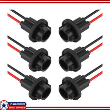 T10 Socket Extension Harness 6pcs 194 158 161 168 175 W5w Bulbs Univcolor T10 T10 Socket Extension Harness 6pcs 194 158 161 168 175 W5w Bulbs Univcolor T10