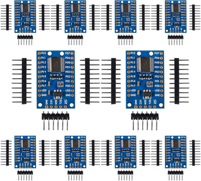10Pcs PCF8575 IO Expander Board Module I2C to 16 IO Extension Module I2C Communi