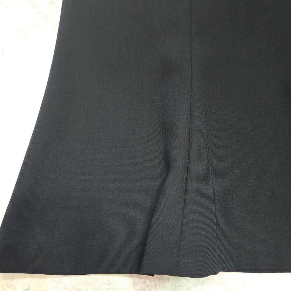 NUEVO CON ETIQUETAS JONES WEAR Mujer Falda Acampanada Poliéster Panelada Azul Marino Sólido. talla 14. 32 Foto 2 de 4