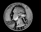 1951 S 25C WASHINGTON QUARTER