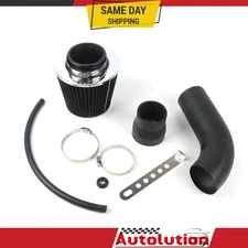 Car Cold Air Intake Filter Induction Kit 3" Pipe Aluminum Power Flow Hose System