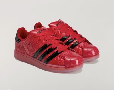 adidas Superstar Sp5der Red Black size 12