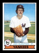 1979 Topps #670 Jim Hunter  EXMT X2590307