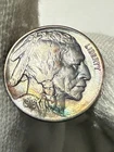 1916 Buffalo Nickel, Gem Lustrous AU+ Toned High Grade