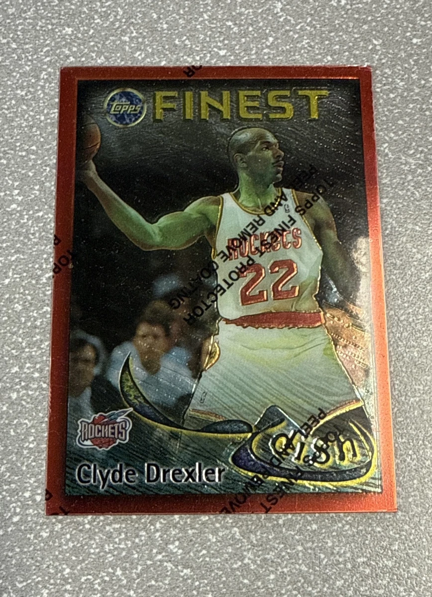 Topps Clyde Drexler Basketball Sports Trading Card Singles for