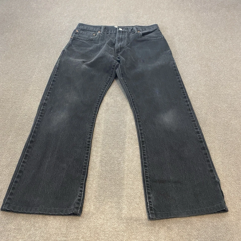 Jeans masculino vintage Levi's 527 32 serve 31x27 bootcut angustiado cowboy Rockabilly Y2K - Imagem 2 de 4