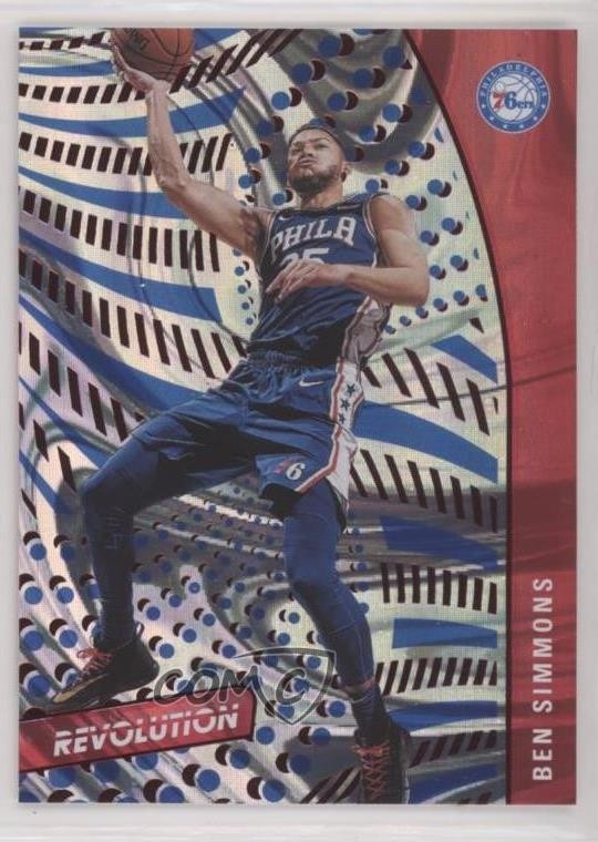 2020-21 Panini Revolution Asia Exclusive Red Ben Simmons #1 o1h