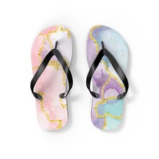 Chic Marble Flip Flops   Stylish Summer Sandals for Fashion Lovers