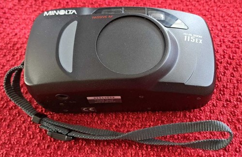 Minolta Riva Zoom 115EX analoge Kompaktkamera 38-115 mm - Bild 5 von 7