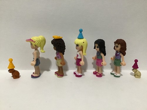LEGO Friends 41038, 41032, 41033, 41111 Minifigs Andrea, Stephanie, Emma, Olivia - Picture 2 of 3