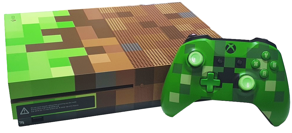 Xbox One S Minecraft Limited Edition Bundle 1TB Microsoft Xbox One S Minecraft Limited Edition Bundle 1TB Microsoft