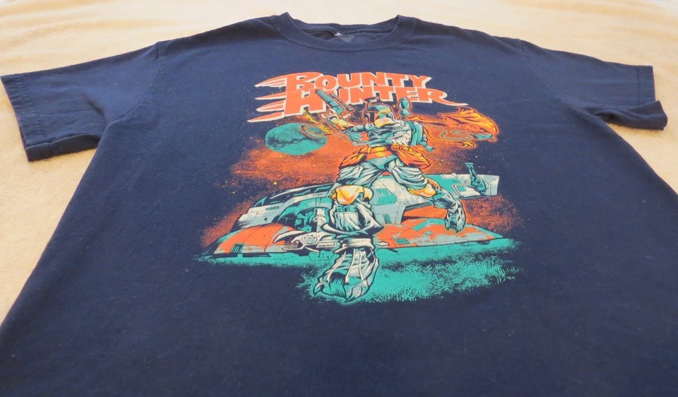 Star Wars BOBA FETT Bounty Hunter T Shirt Size Small - Image 3 of 4