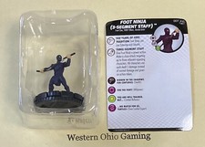 Heroclix Foot Ninja (3-Segment Staff) #007 NE...