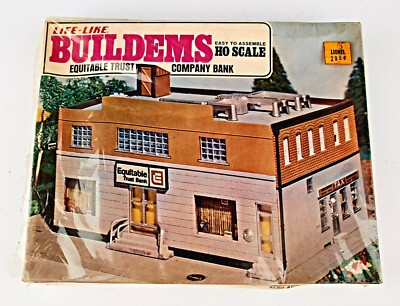 *Life-Like Buildems HO Scale Equitable Trust Company Bank S-382